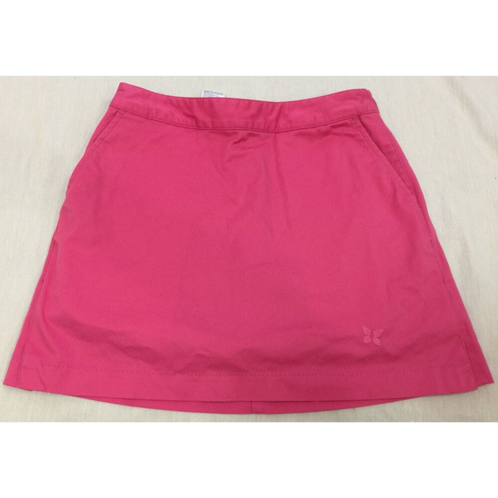 ADIDAS STRETCH WOMENS SKIRT SKORT WITH BUILT SHORTS SIZE 2
